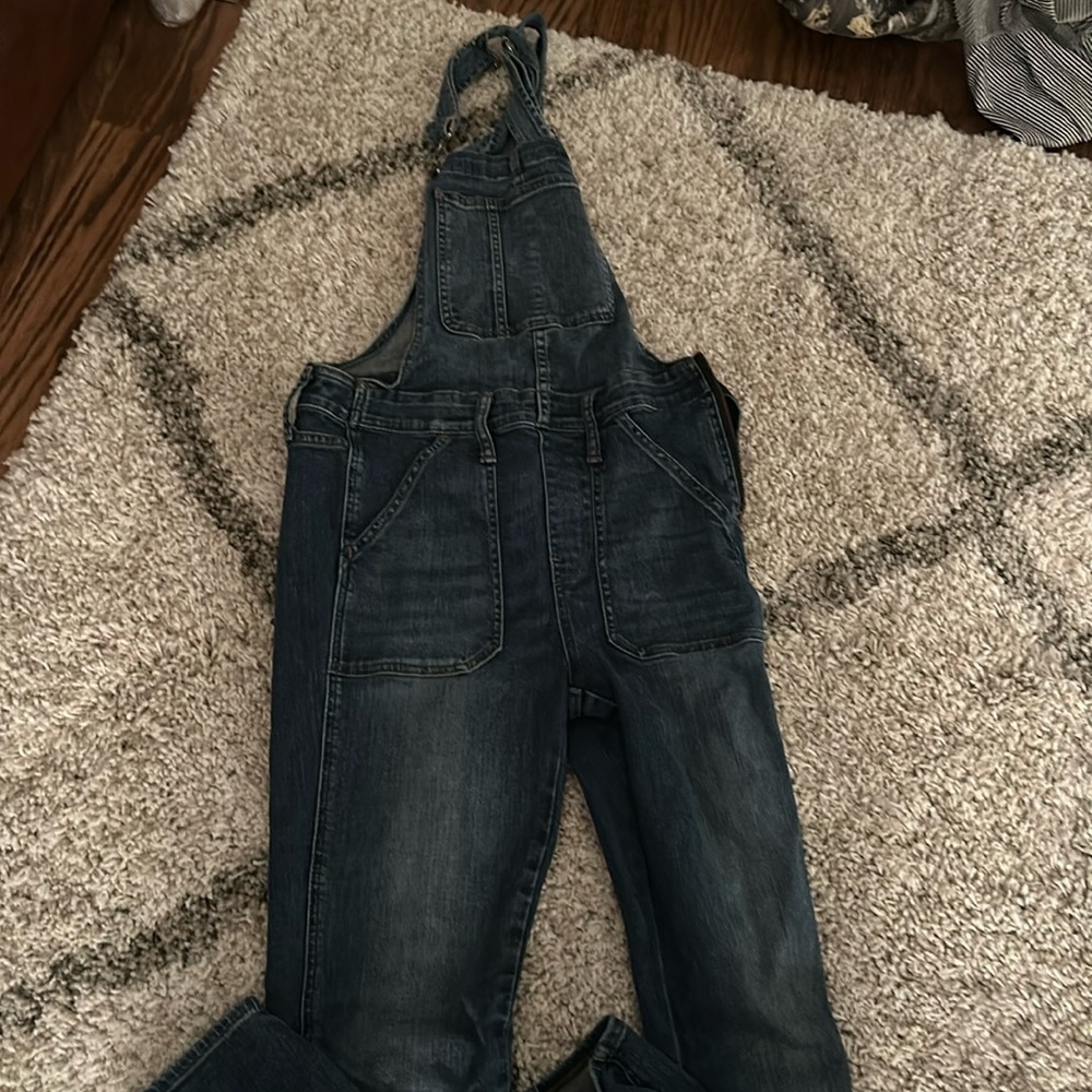 Madewell skinny Jean overalls
